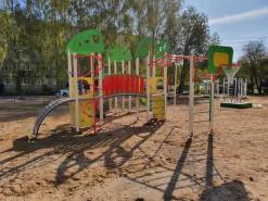 Монтаж детской площадки Воробьево