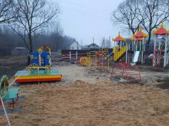 Благоустройство детской игровой площадки в Калужской области